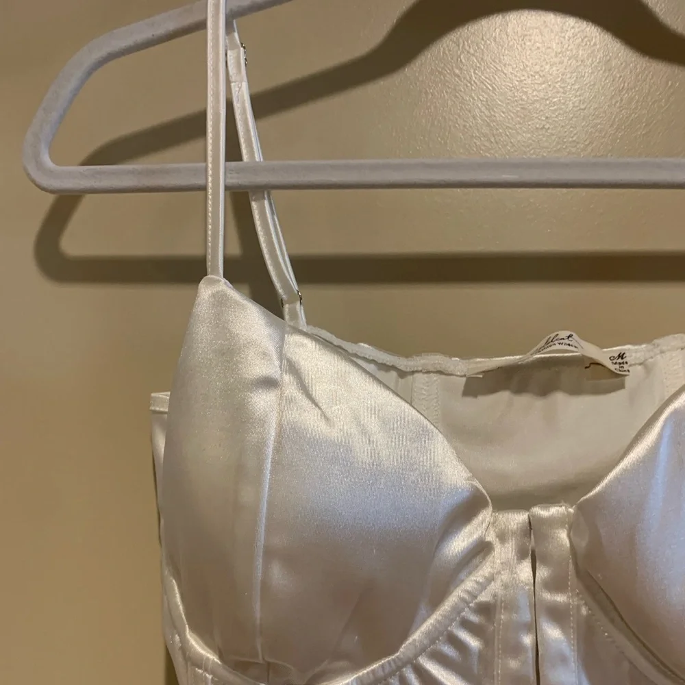 Dolls Kill satin & mesh bodysuit - Picture 4 of 16